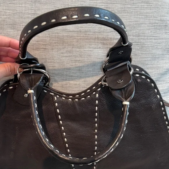 Fendi Black Leather Shoulder Bag - Picture 8 of 14